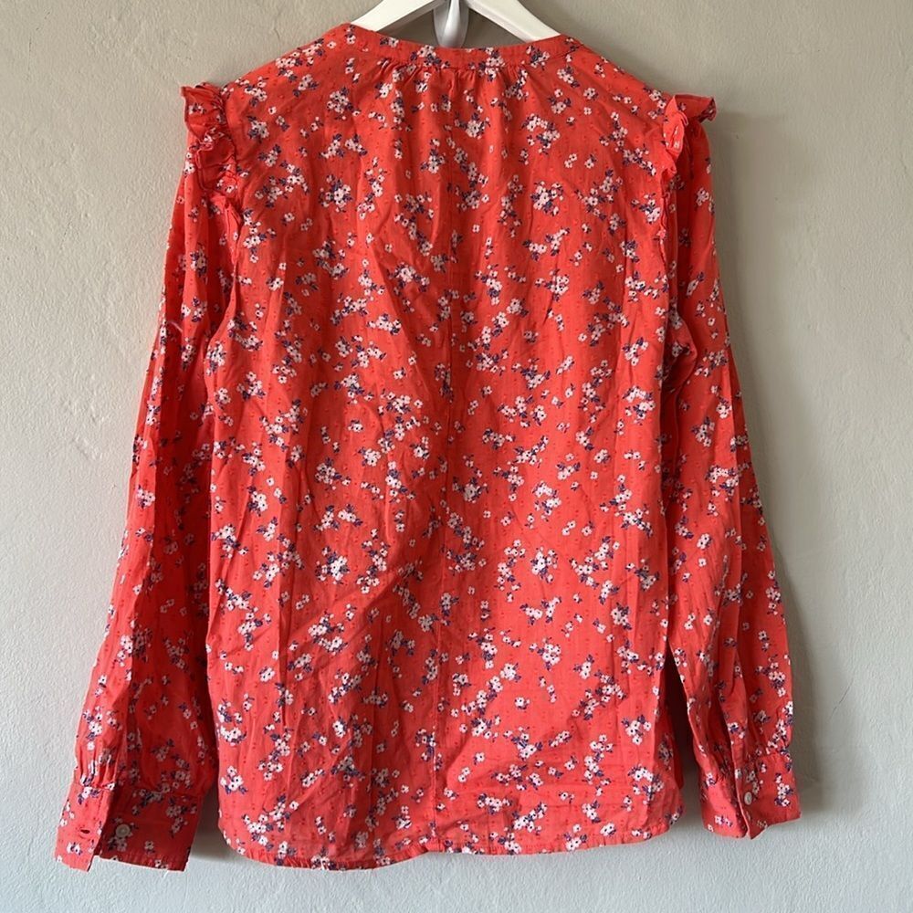 Gap Print Ruffle Shirt - Picture 8 of 11